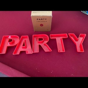 🛍️ P A R T Y   -  5 piece serving set